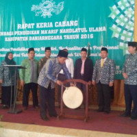 Bupati Buka Acara Rakercab LP Ma&amp;rsquo;arif Banjarnegara