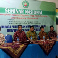 LPTNU-UIM Soroti Pentingnya Penjamin Mutu Internal Perguruan Tinggi