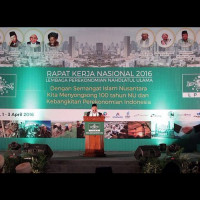 Rais Aam dan Ketum PBNU Resmi Buka Rakernas LPNU di Medan
