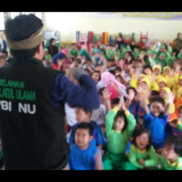 LPBINU DKI Lakukan Sosialisasi dan Simulasi Gempa kepada Anak Usia Dini