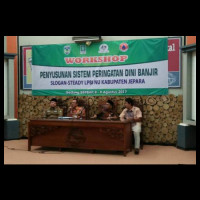 LPBINU Fasilitasi Penyusunan Sistem Peringatan Dini di Jepara