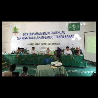 Hijaukan Lahan Gambut, BRG dan LPPNU Riau Gelar Doa Bersama