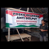 Tekan Golput, Kader Penggerak NU Bondowoso Dirikan Posko