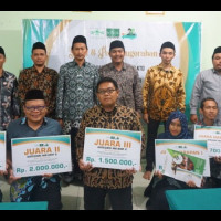 Para Juara Lomba Karya Tulis Ilmiah LP Ma&#039;arif NU Jateng 2019