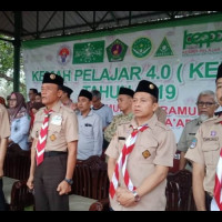 Sako Pramuka LP Ma&rsquo;arif NU Adakan Kemah Pelajar 4.0 di Jakarta