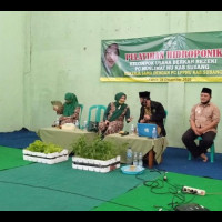 Gandeng LPPNU, Muslimat NU Subang Kembangkan Sayuran Hidroponik