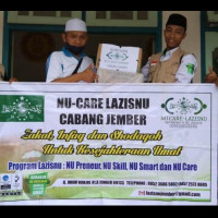 LAZISNU Jember dan LPBINU MWCNU Ambulu Sambangi Korban Banjir