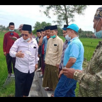 Cari Lahan Organik, LPPNU Jateng Cek dan Analisis Tanah Pertanian di Cilacap&nbsp;