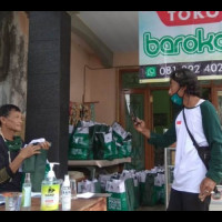 LPBINU Kembali Salurkan Bantuan Pangan untuk Warga Terdampak Covid-19